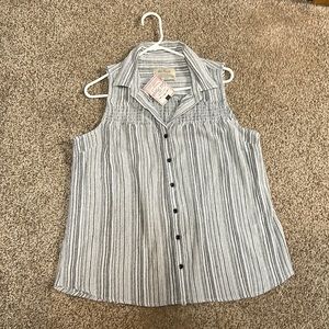 Old Ranch Brand Sleeveless Shirt. Size L